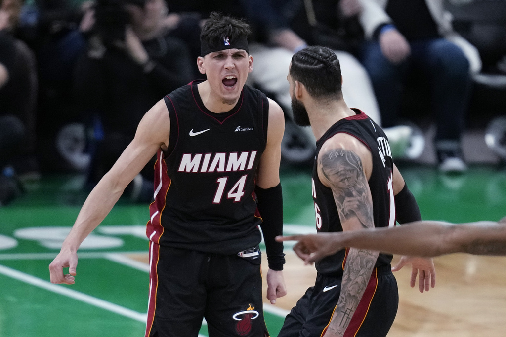 Heat’s victory over Celtics fueled by franchise playoff record 23 3-pointers