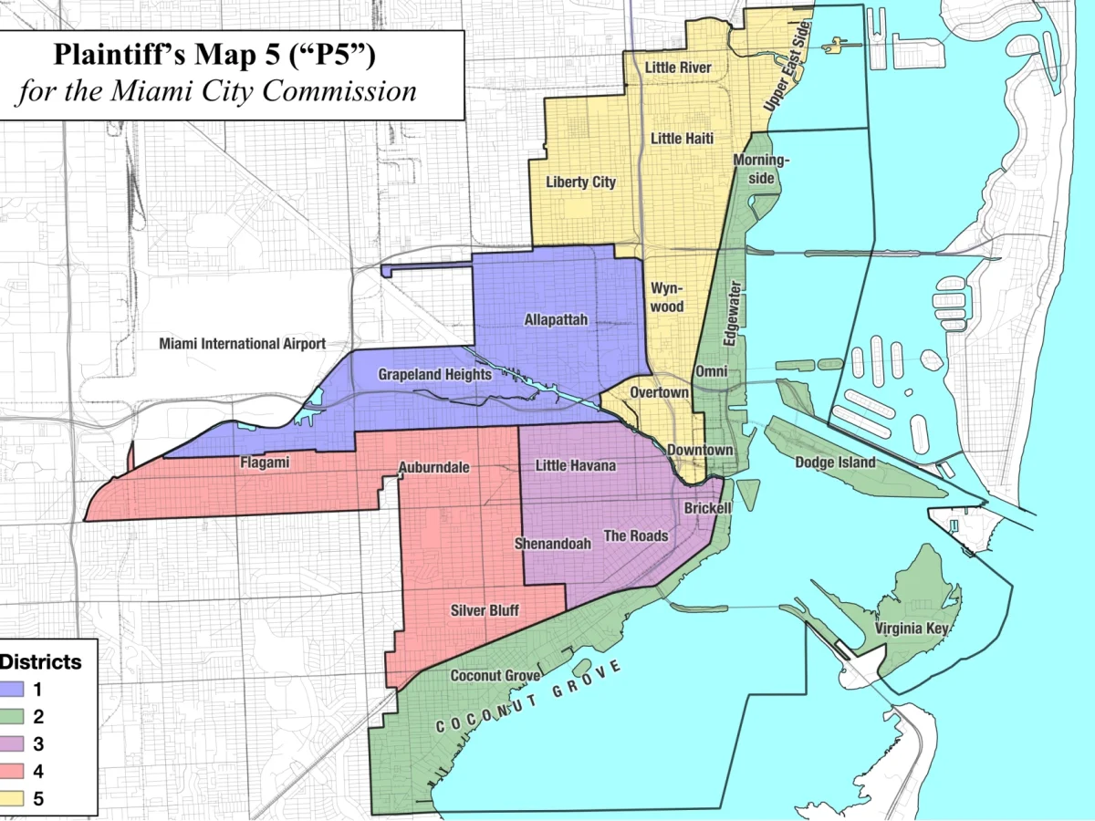 City of Miami to vote on new map, $1.5 million payment following ‘racial gerrymandering’ ruling